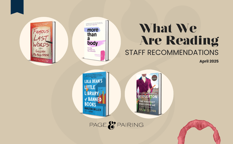 What We Are Reading: April