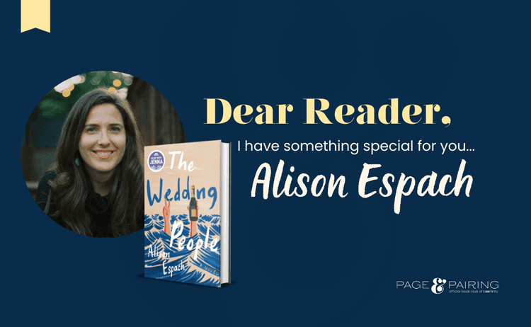 September Book Club Pick: The Wedding People by Alison Espach